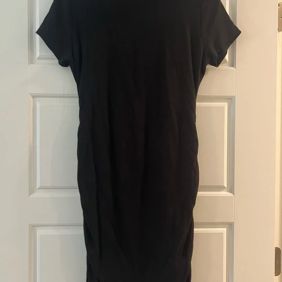 Black Short Sleeve Dress - Picture 4 of 4